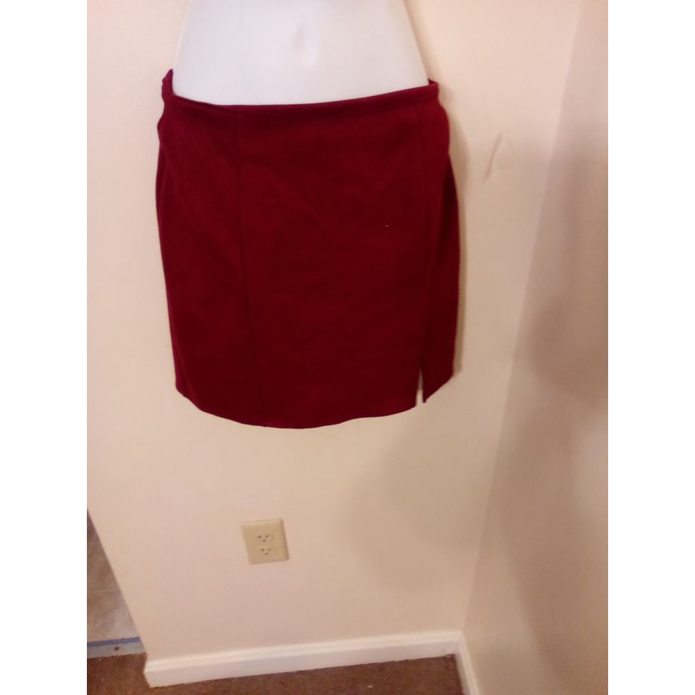 WINDSOR SKIRT PRE-OWNED SIZE MEDIUM COLOR MARRON MINI